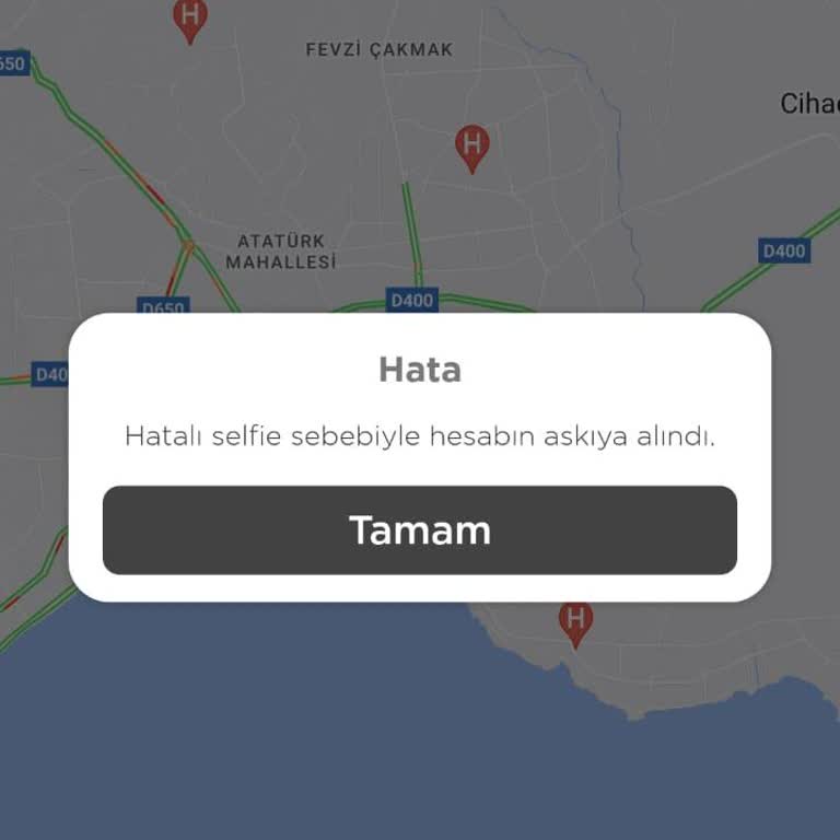 Martıtag Sürücüsünden Selfie Hatası Nedeniyle Hesap Askıya Alınmasına İtiraz