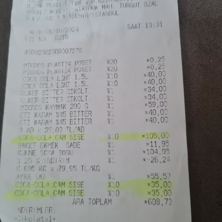 Migros'ta Fazla Ücretlendirme Şoku