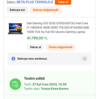 Bozuk Bilgisayar Ve Yetersiz Müşteri Hizmetleri