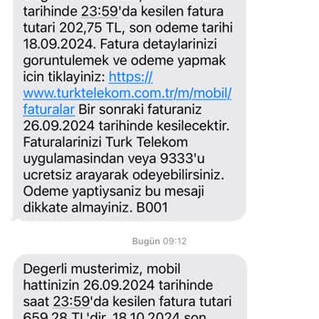 Yanlış Fatura İle Müşteri Mağduriyeti