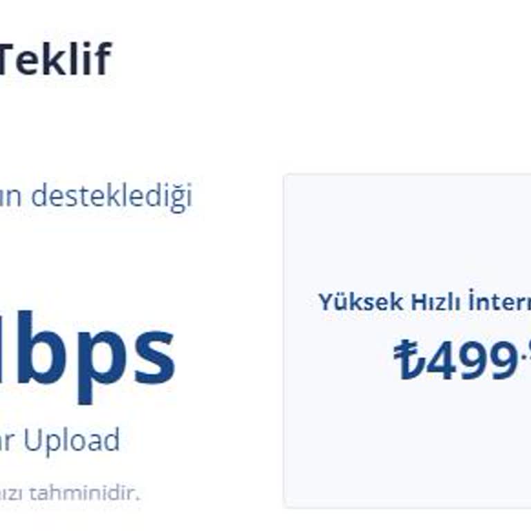 Yan Binada 1000 Mbps, Bizde 50 Mbps: Altyapı Sorunu