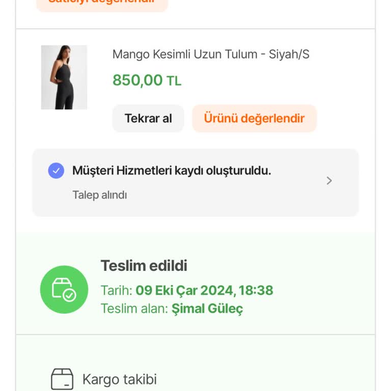 Yanlış Teslimat Ve Geç Bildirim Sorunu