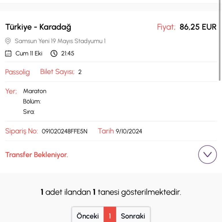 Bilet Transferi Bekleyişi Ve Mağduriyet