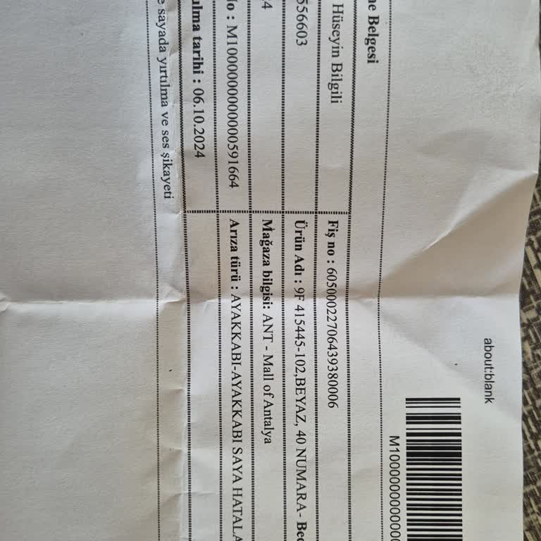 Nike Ayakkabıda Tekrarlayan Sorun Ve Müşteri Mağduriyeti