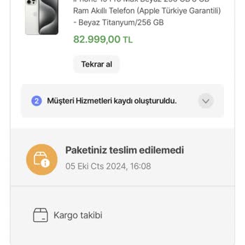 Yanlış Fatura Bilgileri Ve İade Süreci Sorunu