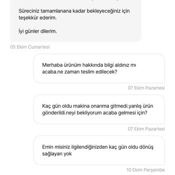 Yanlış Ürün Gönderimi Ve İletişim Sorunları