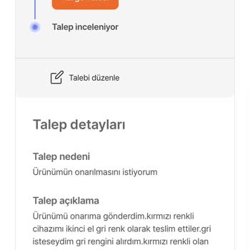 Yanlış Ürün Gönderimi Ve İletişim Sorunları