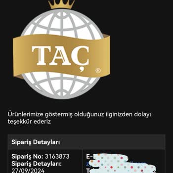 Taç Firmasından Beklenen Ürün Teslimatı Sorunu