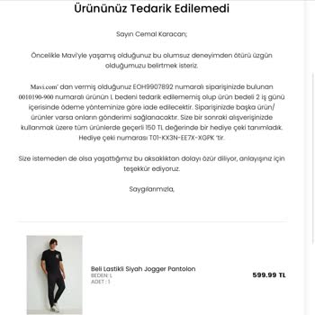 İndirimli Ürün Stokta Var Ama Gönderilmiyor