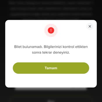 İptal Edilemeyen Bilet Ve Ulaşılmaz Müşteri Hizmetleri