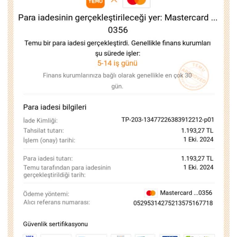 Temu Alışverişinde İade Sorunu