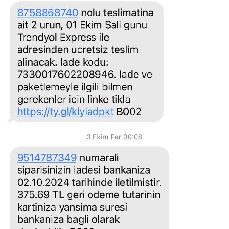 Kayıp Pantolon İadesi Sorunu