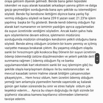 Baydöner'de İskender Siparişimde Yaşadığım Sorunlar