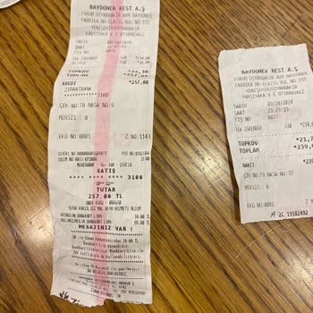 Baydöner'de İskender Siparişimde Yaşadığım Sorunlar