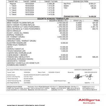 Aksigorta'nın Sürekli Ödeme Reddetmesi Ve Müşteri Mağduriyeti