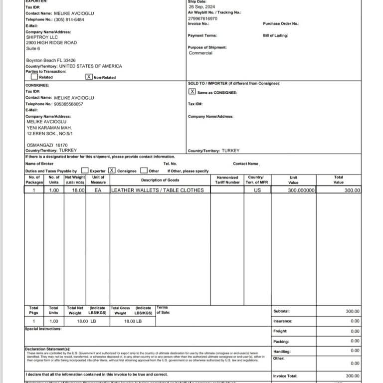 Fedex İle İade Edilen Ürünlerim İçin Şaşırtıcı Gümrük Ücreti