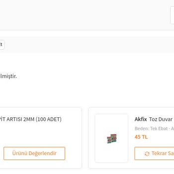Eksik Ve Teslim Edilmemiş Ürünler İçin İade Sorunu