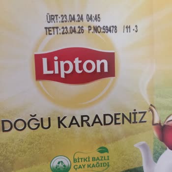 Lipton Demlik Poşet Çayda Kalite Sorunu!
