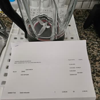 Blender Bıçak Haznesinden Su Kaçırıyor