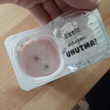 Danone Tikveşli Kaliteli Bilinen Yoğurtta Şaşırtan Görüntü