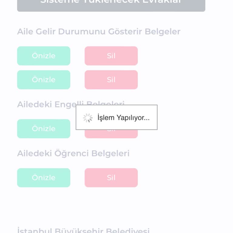 Burs Başvurusunda Teknik Sorunla Karşılaştım