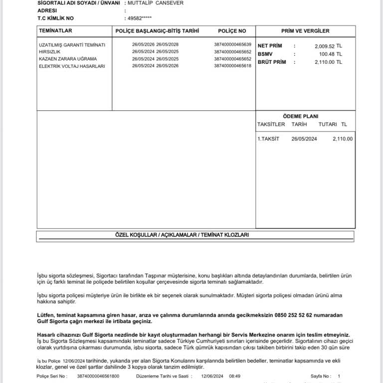 Sigorta Sürecinde Yaşanan Aksaklıklar Ve Müşteri Memnuniyetsizliği