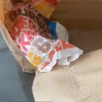Burger King Kova Patates Siparişinin Yarısı Boş