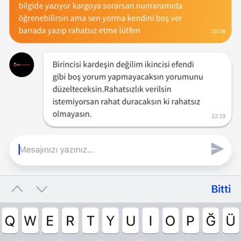 Yanlış Ürün Ve Tehditkâr Satıcı