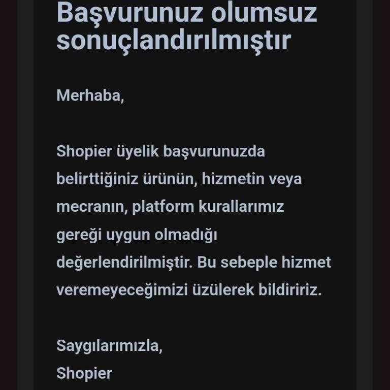 Shopier Kayıt Sorunu: E-posta Hatası Ve Çözüm Beklentisi