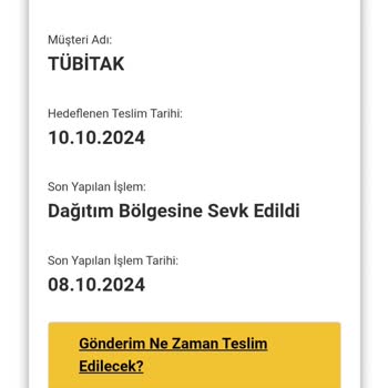 Teslimat Tarihi Belirsizliği Yüzünden Mağduriyet