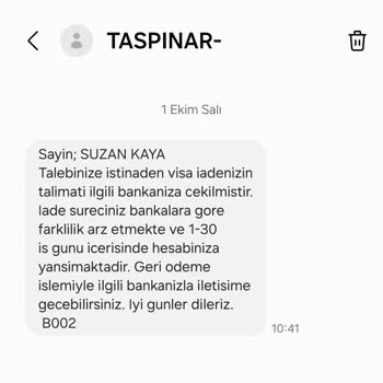 İade Sürecinde Mağduriyet Ve Güvensizlik