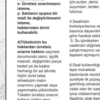 Guess Saatimdeki Beklenmedik Renk Değişimi Ve Garanti Sorunu