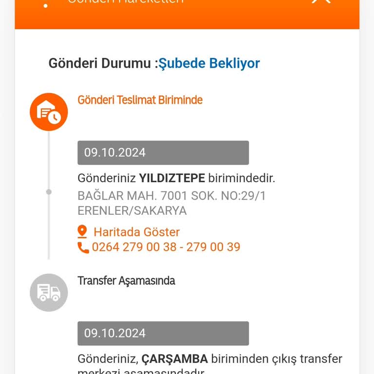 MNG Kargo Yıldıztepe Şubesi Teslimat Sorunu