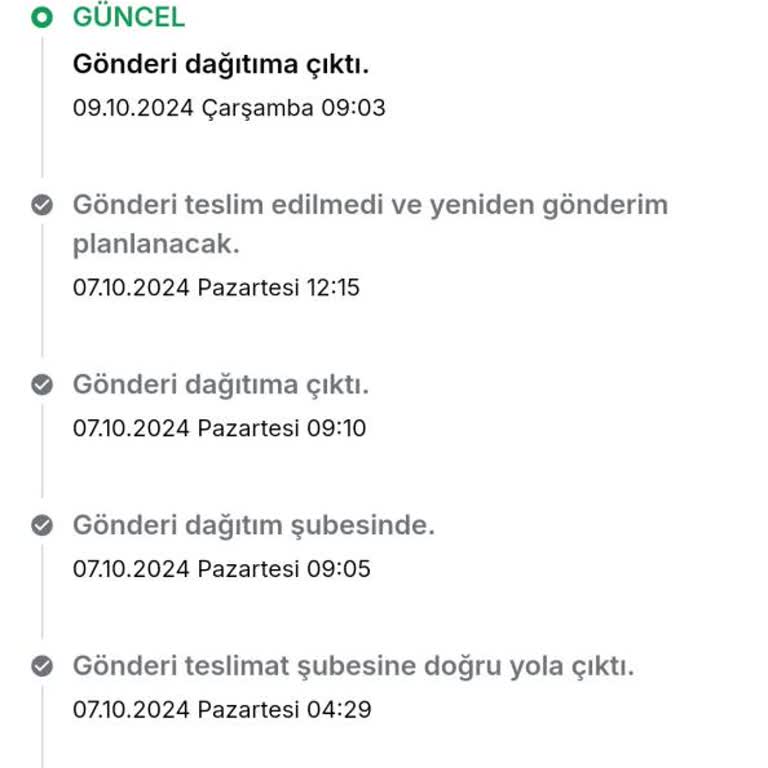 Kargo Teslimatında Yaşanan Sorun Ve Gecikme