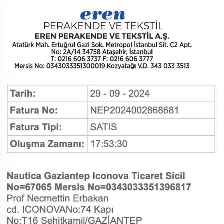 Nautica'da İade Süreci Sorunu