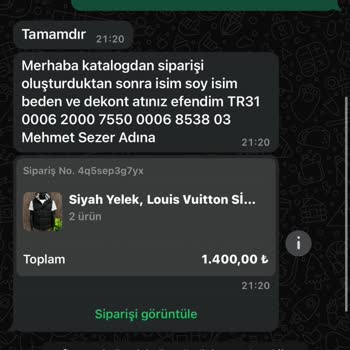 Yanıtsız Kalan Sipariş Ve İletişim Sorunu