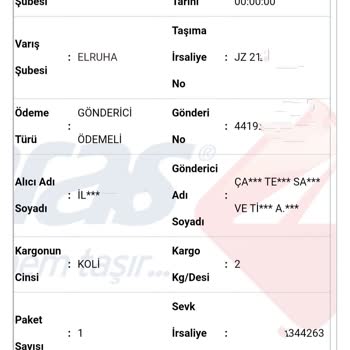 Kargo Teslimatında Koşuyolu Şubesi Krizi