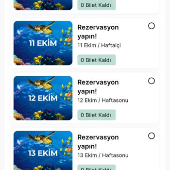 Sealife Biletinde Görüntülenen Hata Ve Mağduriyet