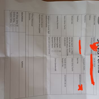 Xiaomi Telefonumun Servis Sürecindeki Sorunlar