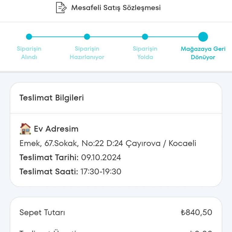 A101 Kapıda Uygulaması İle İletişim Sorunu