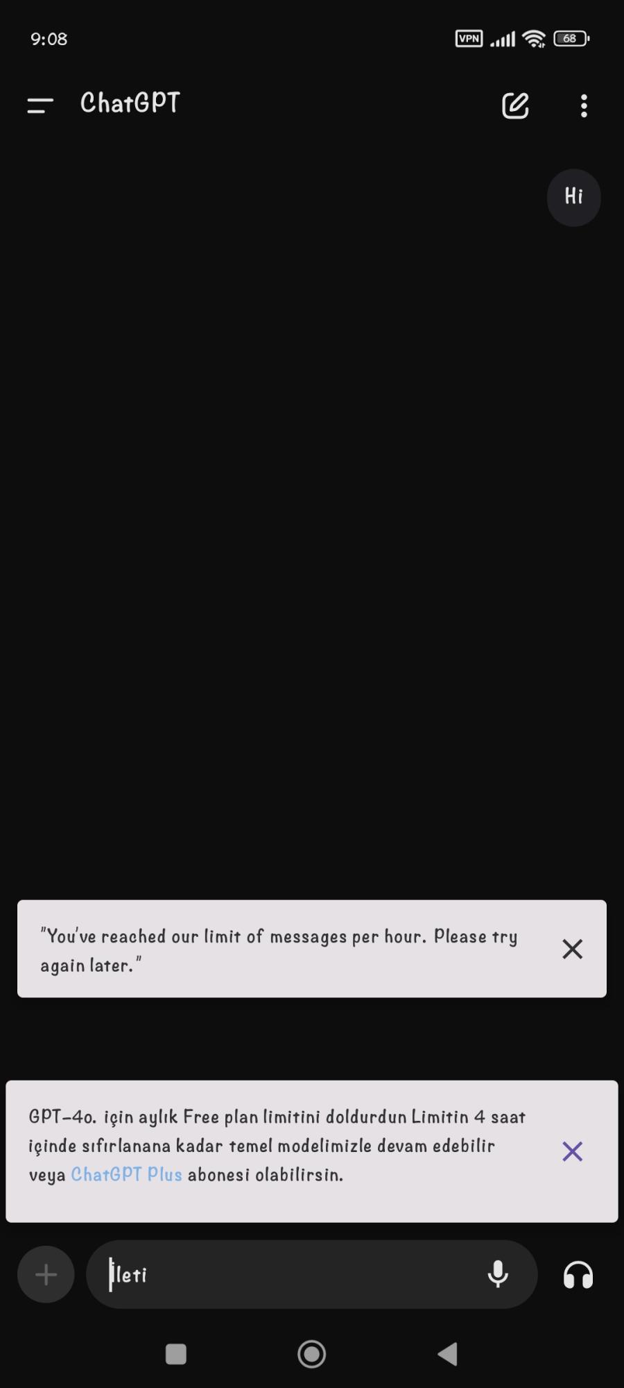 Can’t Use Free Version of ChatGPT Anymore, Keep Getting Message Limit