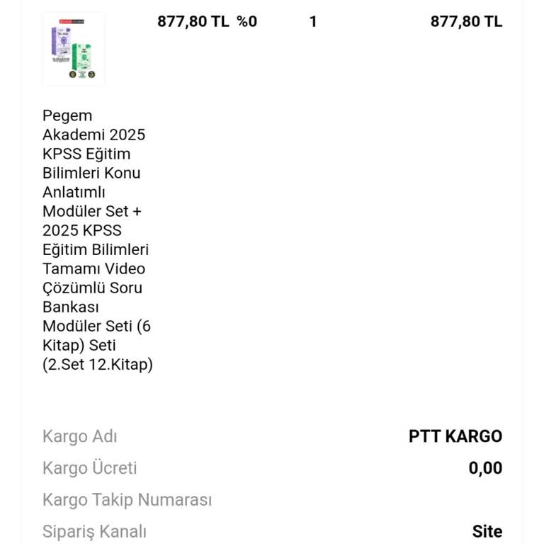 Kitap Seti Siparişim Neden Hala Gelmedi