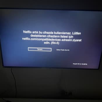 Eski Televizyonlarda Netflix Sorunu