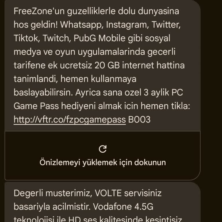 Vodafone FreeZone PC Game Pass Aboneliği Sorunu