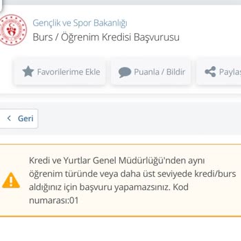 KYK Burs Kesintisi Ve Başvuru Sorunu