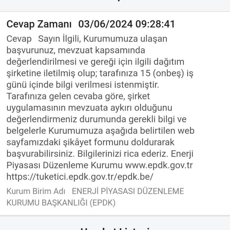 Doğalgaz Trakya Hattı Gazdaş Şikayetim