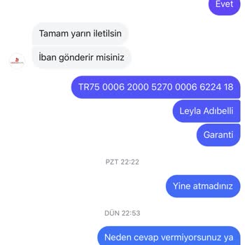 Kapora İadesi Sorunu Ve İletişim Eksikliği