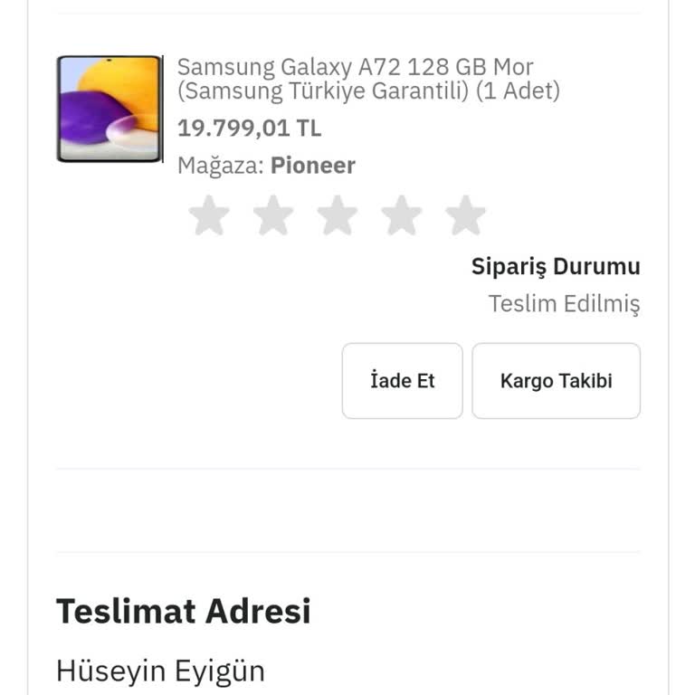 Epttavm'den Aldığım Ürün İkinci El Ve Bozuk Çıktı