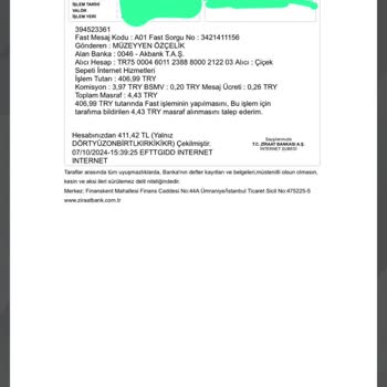 Çiçek Sepeti Bestellungsprobleme, keine Rückerstattung trotz Zahlung und Rabattprobleme