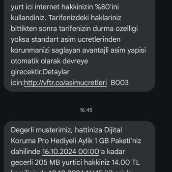 Ücretsiz Denilen Ek Paket İçin Ücret Alındı